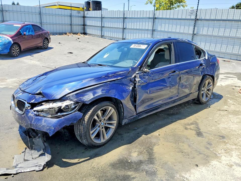 57317766 :رقم المزاد ، WBA8B9G56HNU51531 vin ، 2017 Bmw 330 مزاد بيع