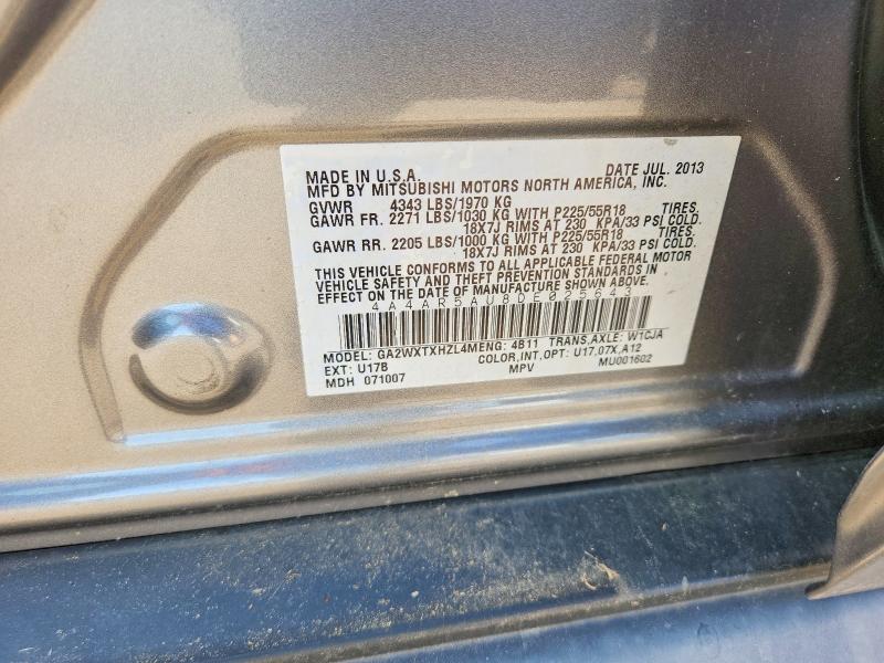 Продаж на аукціоні авто 2013 Mitsubishi Outlander Sport, vin: 4A4AR5AU8DE025643, номер лоту: 56740226