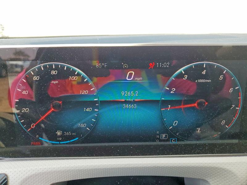54284336 :رقم المزاد ، W1K3G4FB4LJ224126 vin ، 2020 Mercedes-benz A مزاد بيع