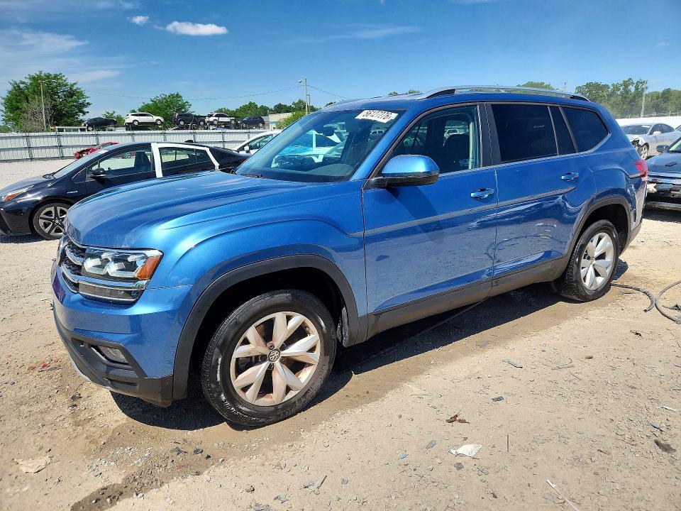 2019 Volkswagen Atlas მანქანა იყიდება აუქციონზე, vin: 1V2DR2CA0KC531092, აუქციონის ნომერი: 56127276