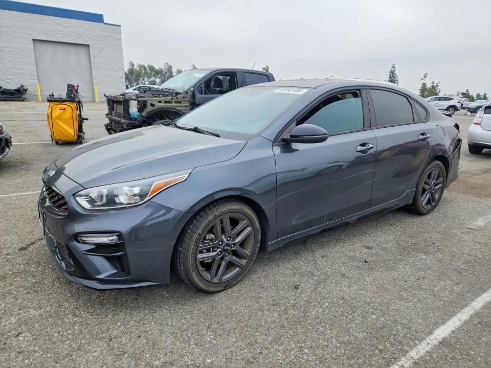 55992406 :رقم المزاد ، 3KPF34AD6ME418120 vin ، 2021 Kia Forte مزاد بيع