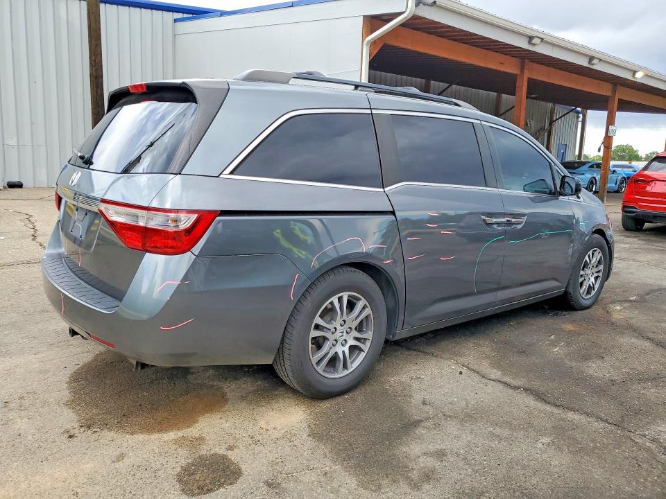 2011 Honda Odyssey მანქანა იყიდება აუქციონზე, vin: 5FNRL5H64BB022818, აუქციონის ნომერი: 55628686