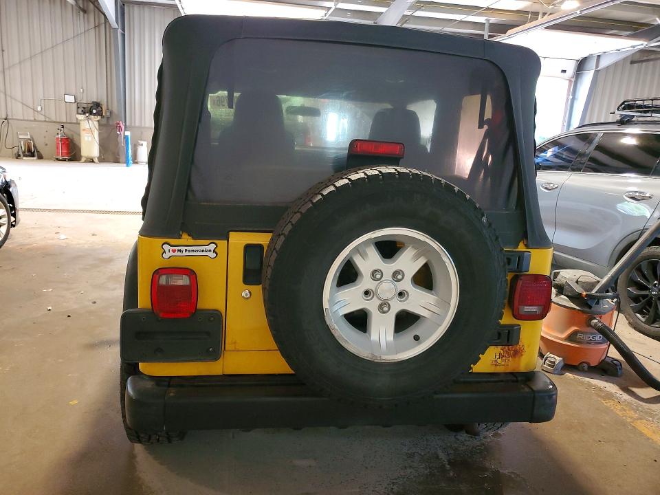 2004 Jeep Wrangler მანქანა იყიდება აუქციონზე, vin: 1J4FA39S04P751040, აუქციონის ნომერი: 55800796
