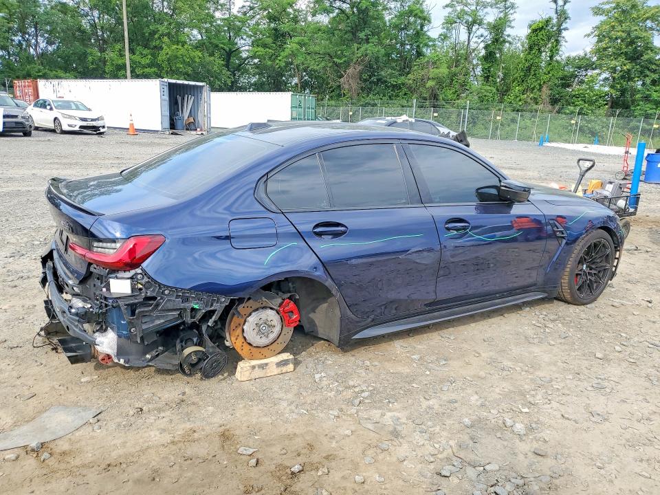 2025 Bmw M3 მანქანა იყიდება აუქციონზე, vin: WBS33HJ05SFU44954, აუქციონის ნომერი: 58262786