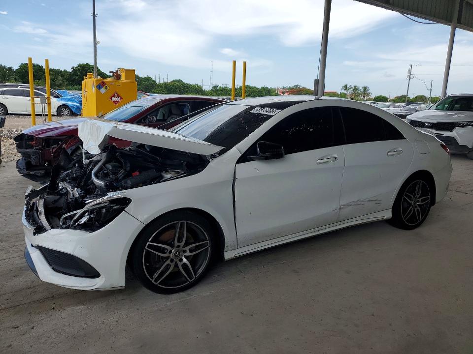 2019 Mercedes-benz Cla მანქანა იყიდება აუქციონზე, vin: WDDSJ4EB0KN734592, აუქციონის ნომერი: 58510496
