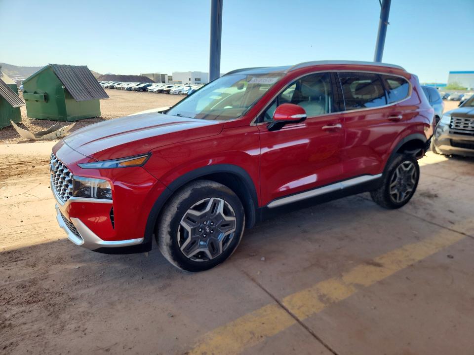 55781576 :رقم المزاد ، 5NMS4DAL3MH349821 vin ، 2021 Hyundai Santa Fe مزاد بيع