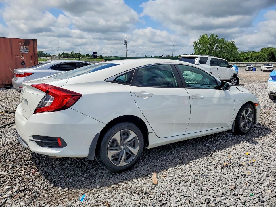 2020 Honda Civic მანქანა იყიდება აუქციონზე, vin: 2HGFC2F67LH504278, აუქციონის ნომერი: 57752016