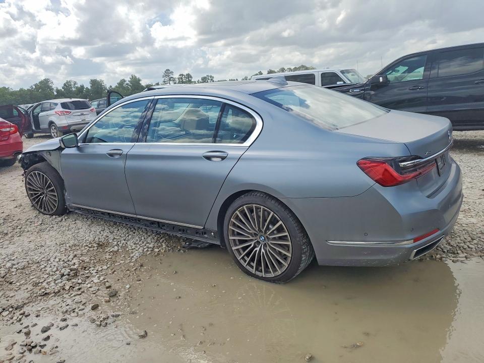 2022 Bmw 750 მანქანა იყიდება აუქციონზე, vin: WBA7U2C00NCK71802, აუქციონის ნომერი: 56846246