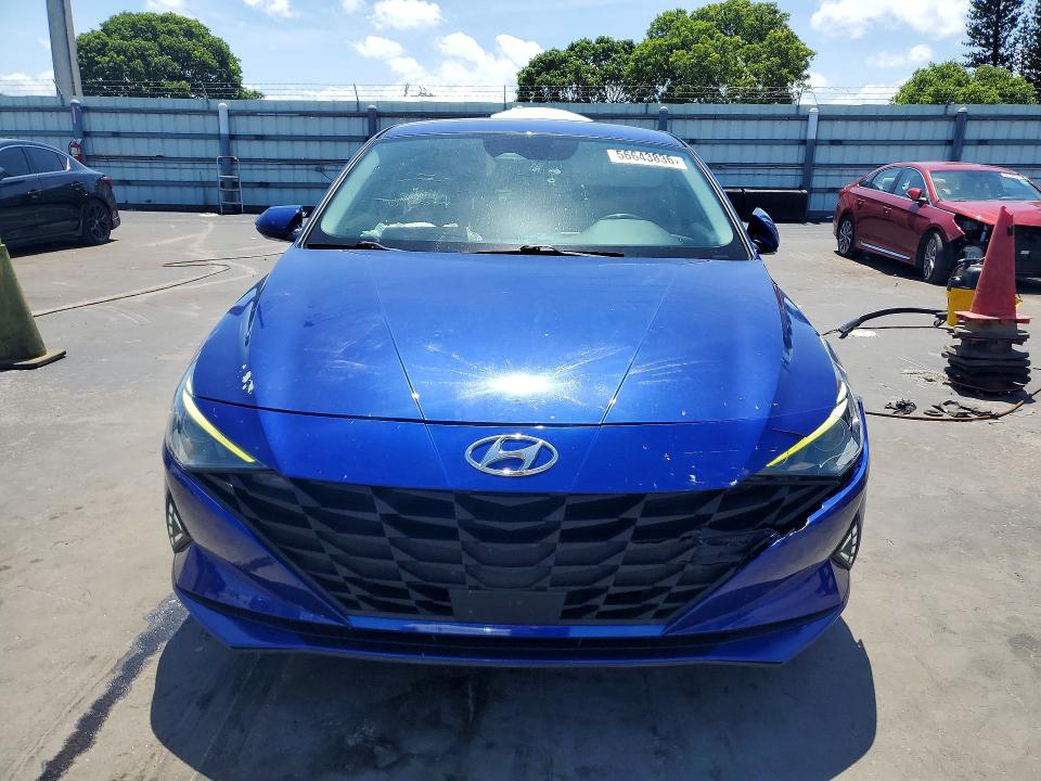 56643836 :رقم المزاد ، 5NPLS4AG2MH012699 vin ، 2021 Hyundai Elantra مزاد بيع
