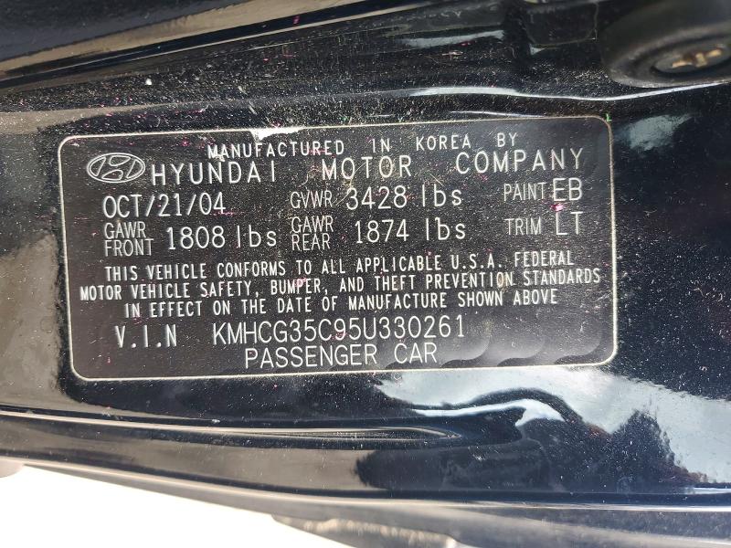 Продажа на аукционе авто 2005 Hyundai Accent, vin: KMHCG35C95U330261, номер лота: 56270846