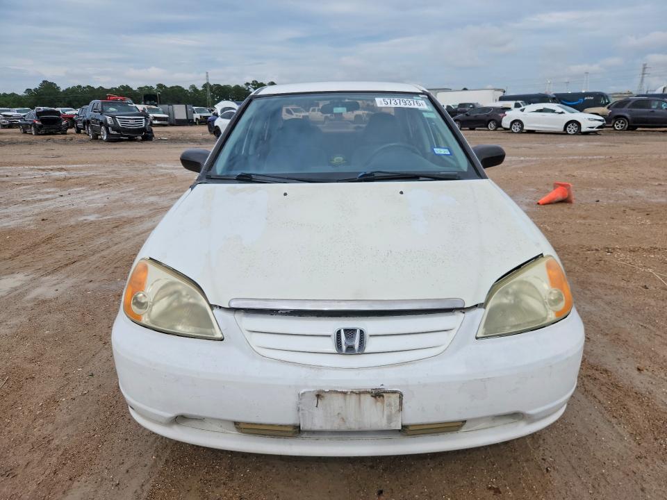 2002 Honda Civic მანქანა იყიდება აუქციონზე, vin: 2HGES16562H570223, აუქციონის ნომერი: 57379376