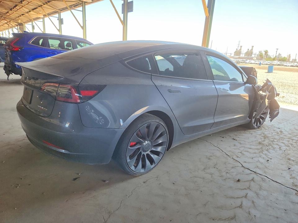 54514246 :رقم المزاد ، 5YJ3E1ECXPF675244 vin ، 2023 Tesla Model 3 مزاد بيع
