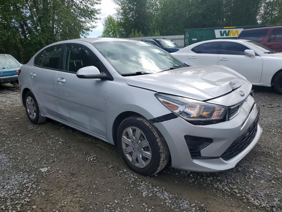 2021 Kia Rio მანქანა იყიდება აუქციონზე, vin: 3KPA24AD4ME378116, აუქციონის ნომერი: 56098626
