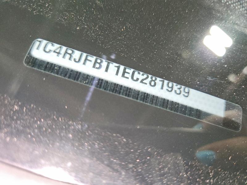 Продаж на аукціоні авто 2014 Jeep Grand Cherokee, vin: 1C4RJFBT1EC281939, номер лоту: 57235246
