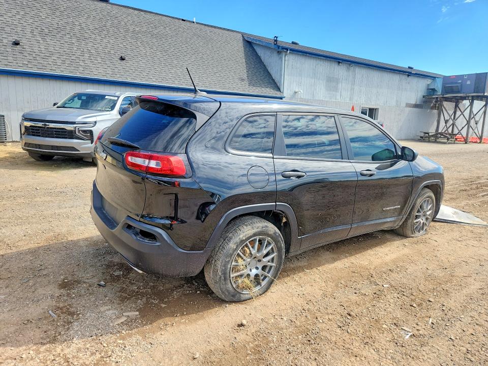 58273656 :رقم المزاد ، 1C4PJLAS3FW539148 vin ، 2015 Jeep Cherokee مزاد بيع