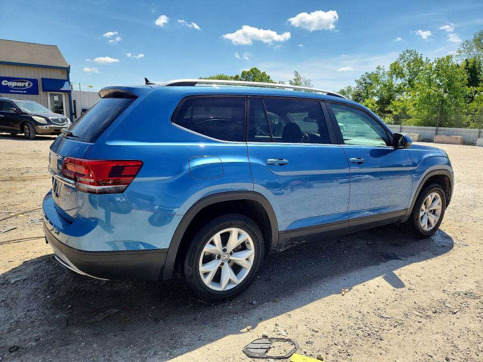 2019 Volkswagen Atlas მანქანა იყიდება აუქციონზე, vin: 1V2DR2CA0KC531092, აუქციონის ნომერი: 56127276