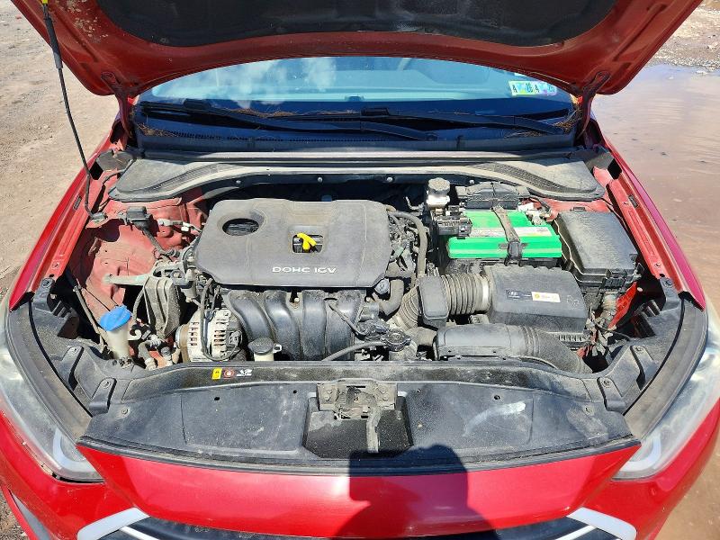 58788746 :رقم المزاد ، 5NPD84LF5HH003301 vin ، 2017 Hyundai Elantra مزاد بيع