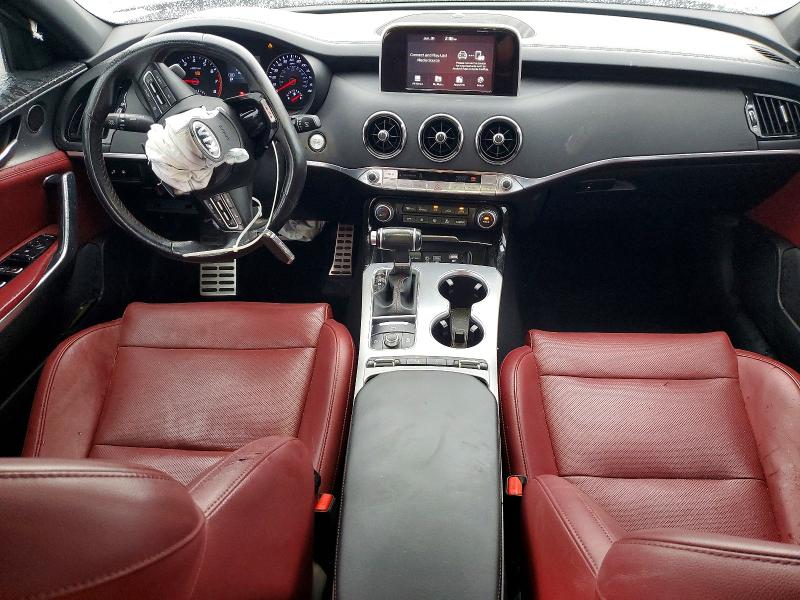2019 Kia Stinger მანქანა იყიდება აუქციონზე, vin: KNAE35LC7K6057938, აუქციონის ნომერი: 85637365