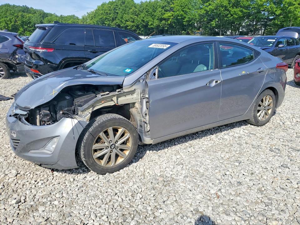Auction sale of the 2014 Hyundai Elantra, vin: KMHDH4AE6EU031597, lot number: 58602096