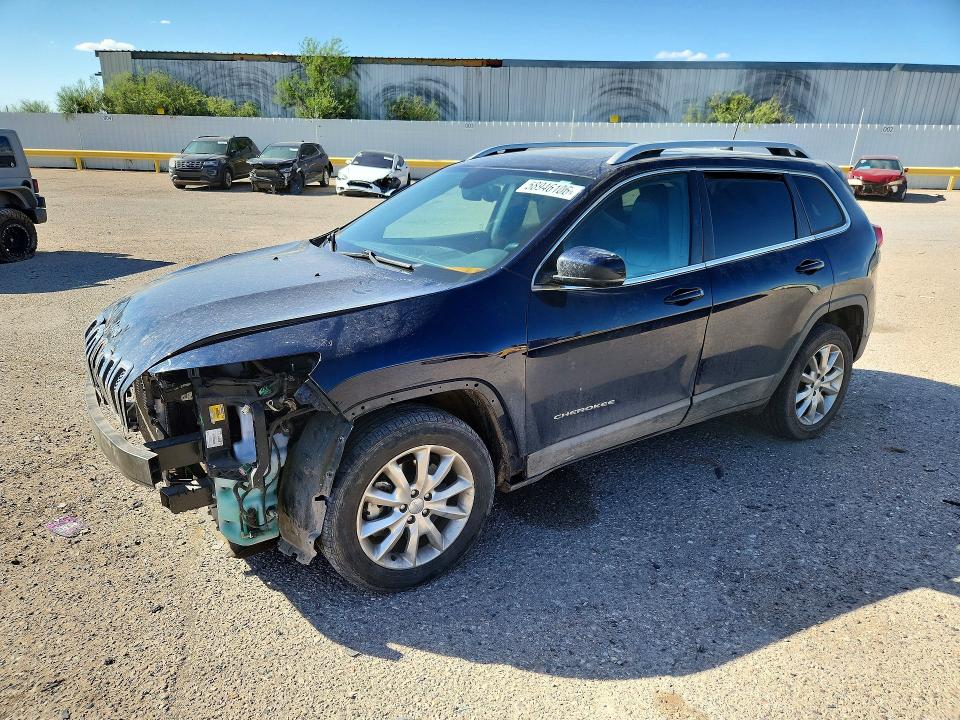 2016 Jeep Cherokee მანქანა იყიდება აუქციონზე, vin: 1C4PJMDS7GW178297, აუქციონის ნომერი: 58946106