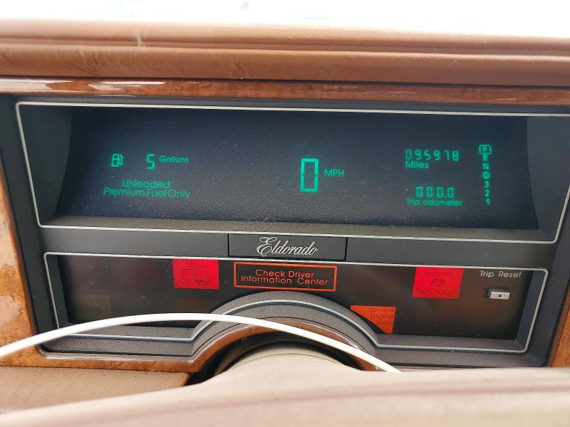 Aukcja sprzedaży 1990 Cadillac Eldorado, vin: 1G6EL1338LU610544, numer aukcji: 56144236