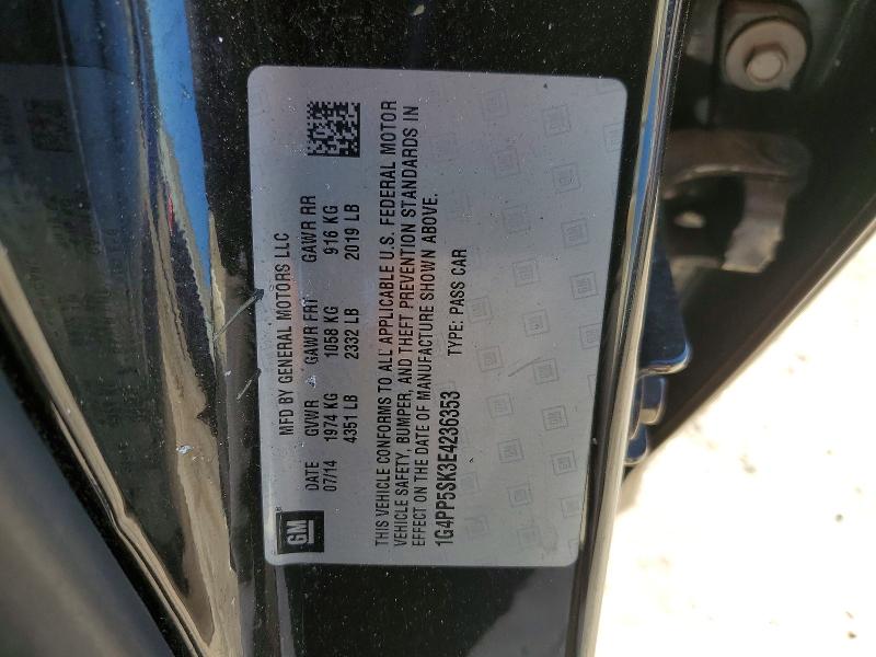 Продаж на аукціоні авто 2014 Buick Verano, vin: 1G4PP5SK3E4236353, номер лоту: 55345076