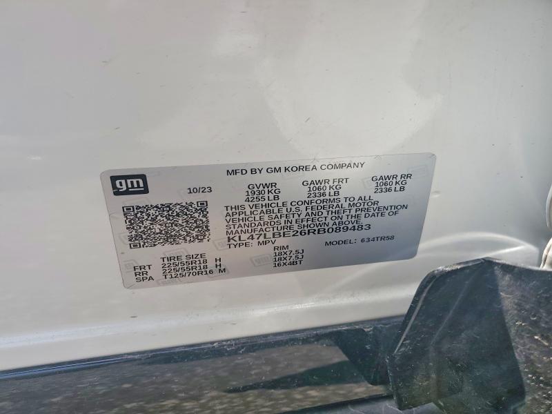Aukcja sprzedaży 2024 Buick Envista, vin: KL47LBE26RB089483, numer aukcji: 58928896