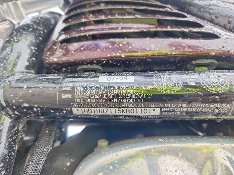 Продажа на аукционе авто 2005 Harley-davidson Vrscb, vin: 1HD1HBZ115K801101, номер лота: 57493856