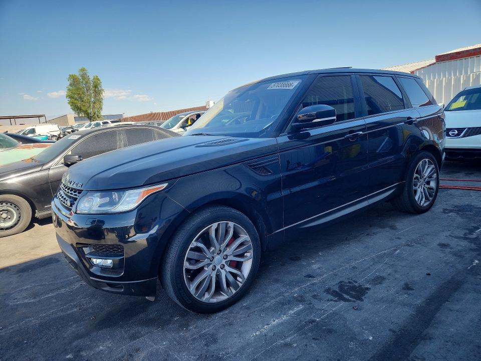 Продажа на аукционе авто 2016 Land Rover Range Rover Sport, vin: SALWR2EF1GA123201, номер лота: 57038666