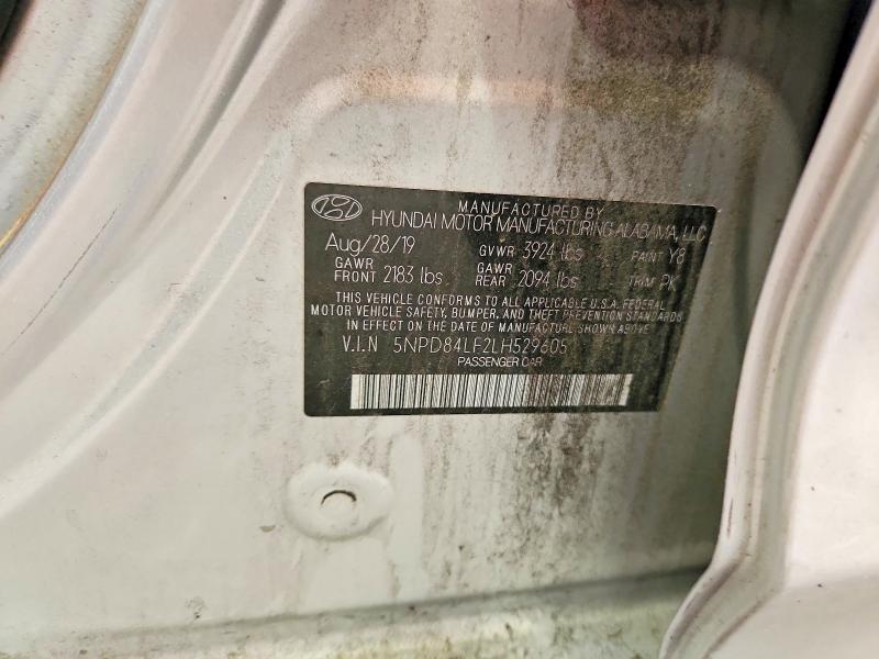 Aukcja sprzedaży 2020 Hyundai Elantra, vin: 5NPD84LF2LH529605, numer aukcji: 58121046