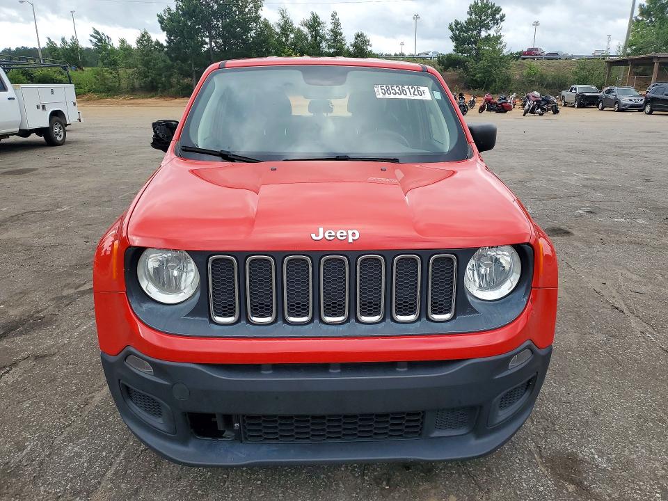 58536126 :رقم المزاد ، ZACCJAAB7JPG84573 vin ، 2018 Jeep Renegade مزاد بيع