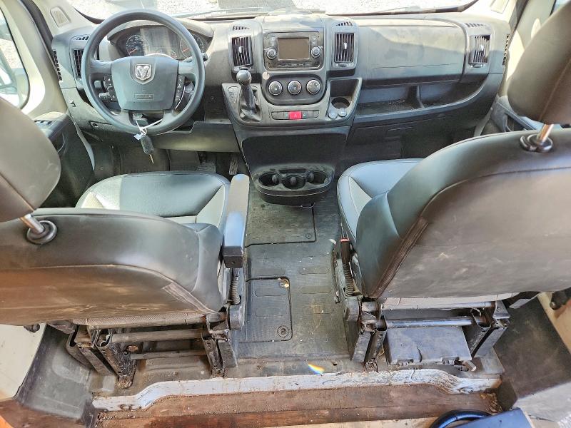 55956226 :رقم المزاد ، 3C6TRVCG7KE532386 vin ، 2019 Ram Promaster 2500 مزاد بيع
