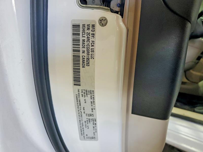 2024 Chrysler Voyager მანქანა იყიდება აუქციონზე, vin: 2C4RC1CG6RR195263, აუქციონის ნომერი: 57204006