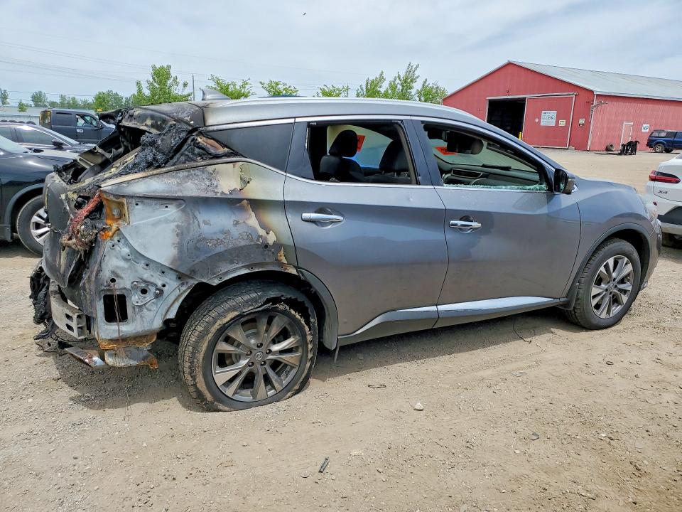 2018 Nissan Murano მანქანა იყიდება აუქციონზე, vin: 5N1AZ2MH0JN103179, აუქციონის ნომერი: 56127416