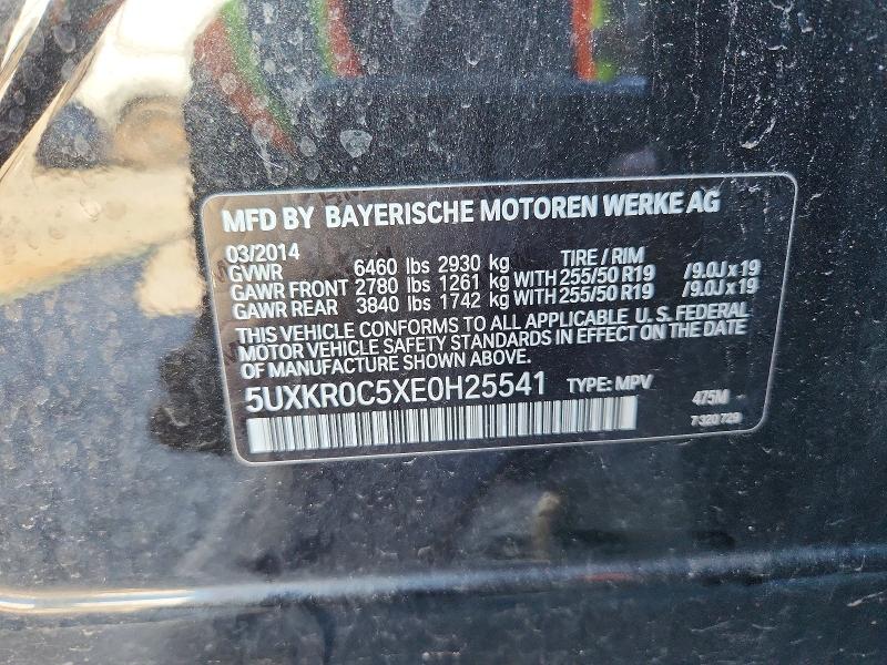 Продаж на аукціоні авто 2014 Bmw X5, vin: 5UXKR0C5XE0H25541, номер лоту: 56537556