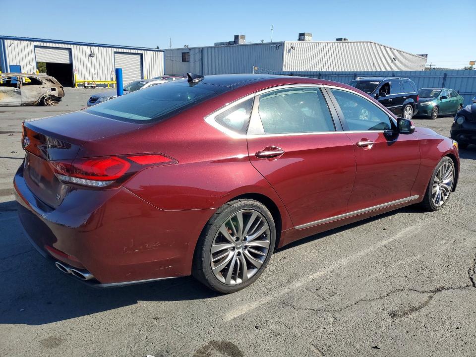 Продажа на аукционе авто 2015 Hyundai Genesis, vin: KMHGN4JF8FU034680, номер лота: 57826046