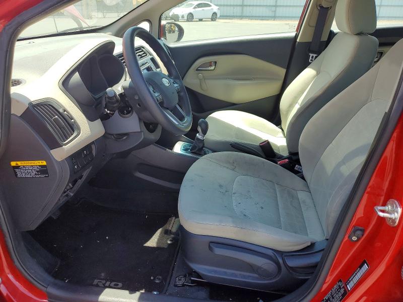 57254826 :رقم المزاد ، KNADM5A36C6016391 vin ، 2012 Kia Rio مزاد بيع