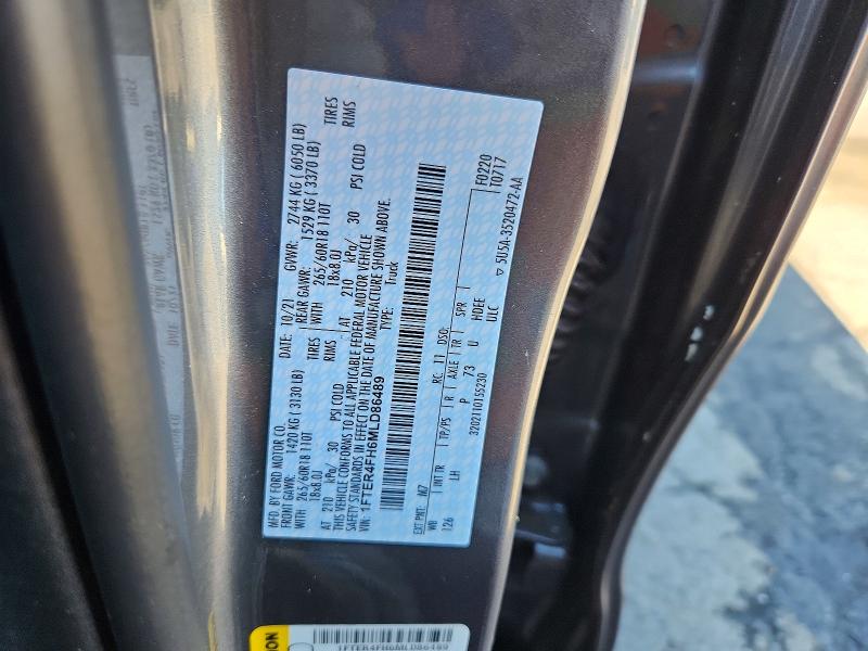 2021 Ford Ranger მანქანა იყიდება აუქციონზე, vin: 1FTER4FH6MLD86489, აუქციონის ნომერი: 56075146