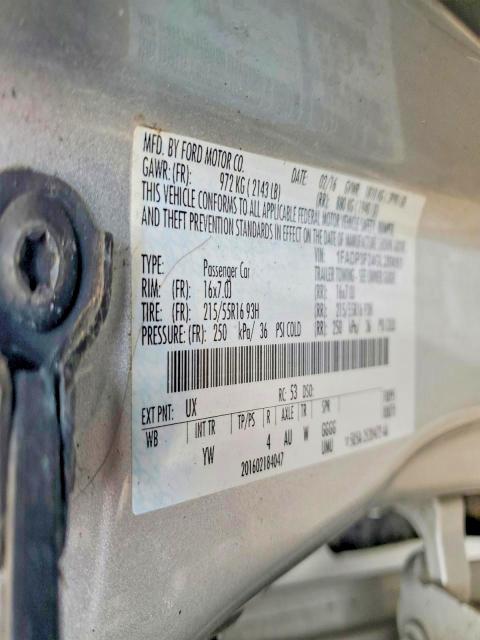 Aukcja sprzedaży 2016 Ford Focus, vin: 1FADP3F24GL289051, numer aukcji: 55586776