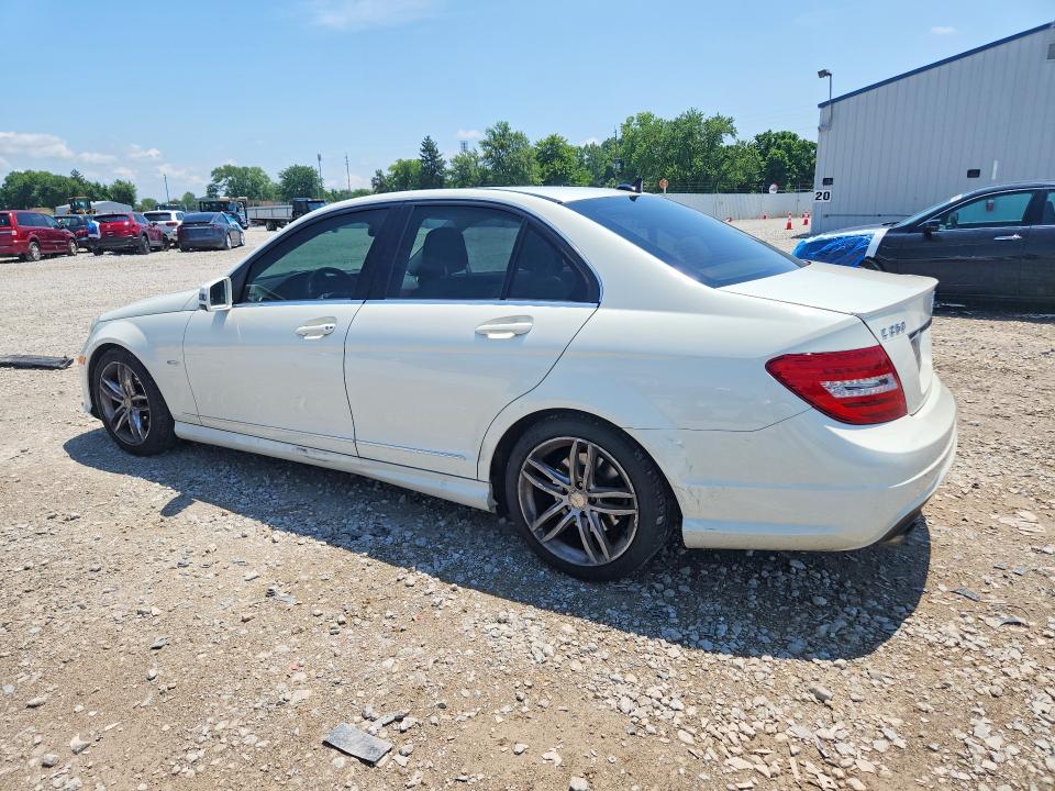 Aukcja sprzedaży 2012 Mercedes-benz C, vin: WDDGF4HB4CA721226, numer aukcji: 58650046
