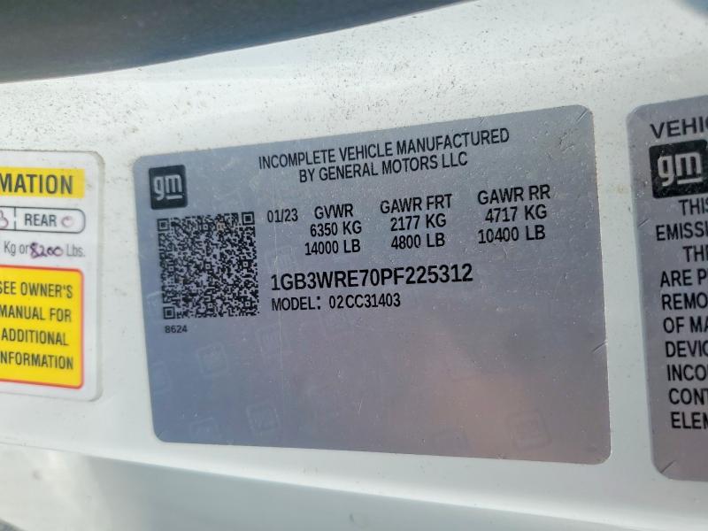 Продажа на аукционе авто 2023 Chevrolet Silverado, vin: 1GB3WRE70PF225312, номер лота: 58252936