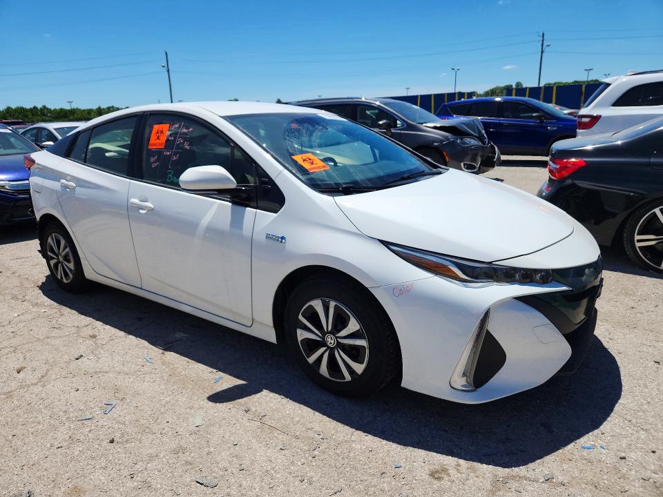 54844686 :رقم المزاد ، JTDKARFP6H3023243 vin ، 2017 Toyota Prius Prime مزاد بيع
