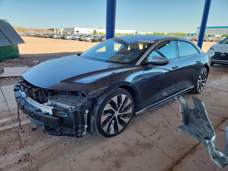 2022 Lucid Motors Air მანქანა იყიდება აუქციონზე, vin: 50EA1GBA7NA005998, აუქციონის ნომერი: 55579276