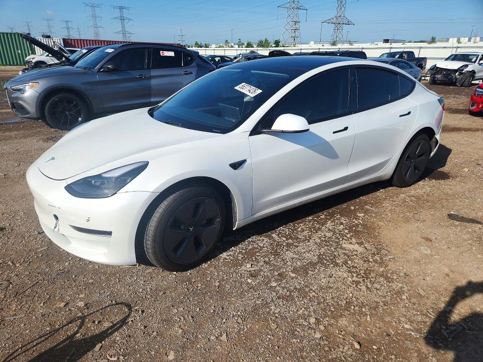 2023 Tesla Model 3 მანქანა იყიდება აუქციონზე, vin: 5YJ3E1EA8PF601982, აუქციონის ნომერი: 56371426