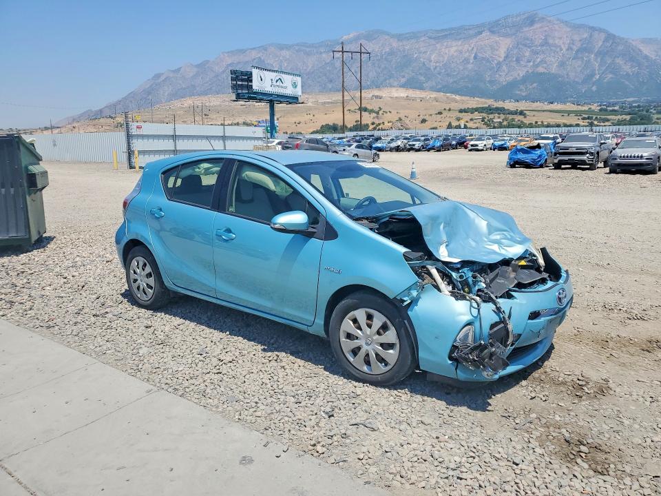 2013 Toyota Prius C მანქანა იყიდება აუქციონზე, vin: JTDKDTB30D1053965, აუქციონის ნომერი: 58701366
