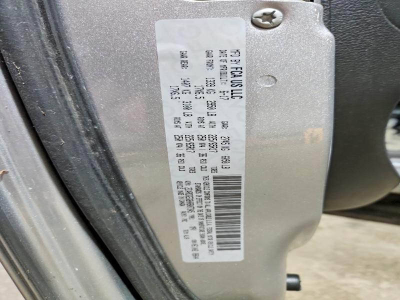 2017 Dodge Grand Caravan მანქანა იყიდება აუქციონზე, vin: 2C4RDGEG8HR807345, აუქციონის ნომერი: 85621195
