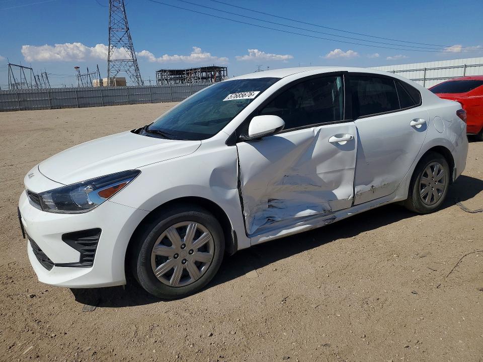 57685676 :رقم المزاد ، 3KPA24AD0NE479574 vin ، 2022 Kia Rio مزاد بيع