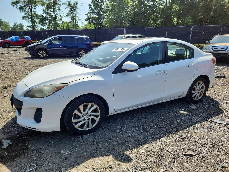 Aukcja sprzedaży 2012 Mazda 3, vin: JM1BL1W81C1587052, numer aukcji: 58913886