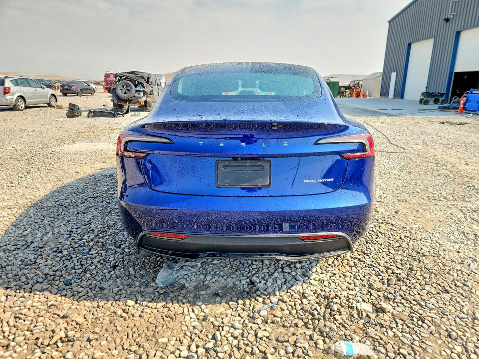 Продажа на аукционе авто 2025 Tesla Model 3, vin: 5YJ3E1EBXSF044509, номер лота: 58287876