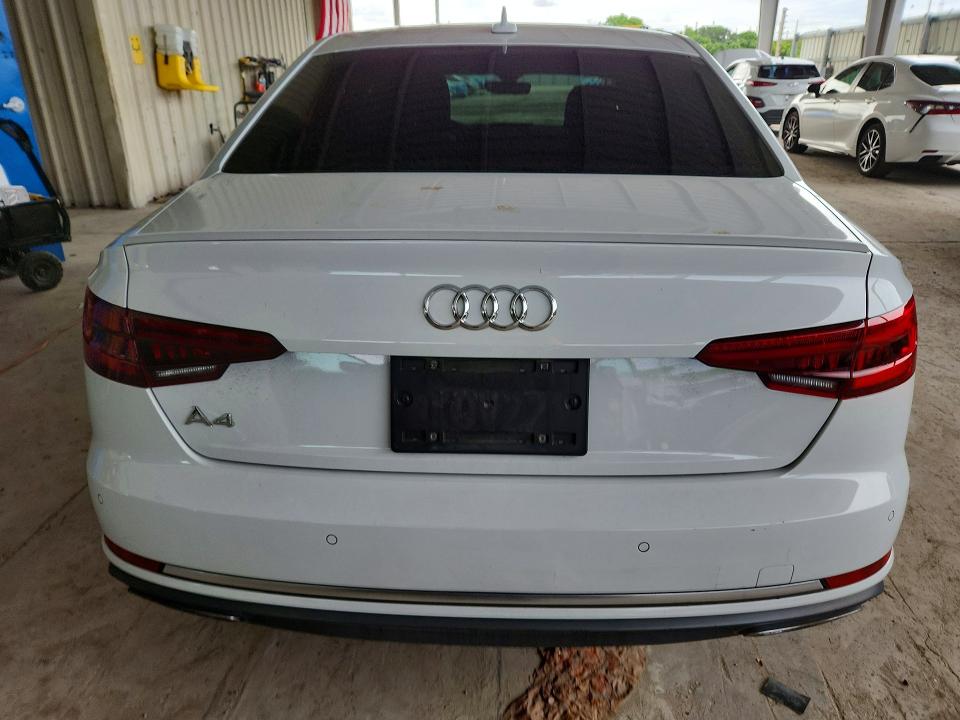 2019 Audi A4 მანქანა იყიდება აუქციონზე, vin: WAUHMAF48KA014584, აუქციონის ნომერი: 55332206